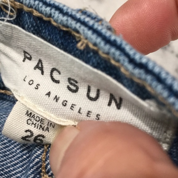 Pacsun Mini Blue Jean skirt. - Picture 4 of 7